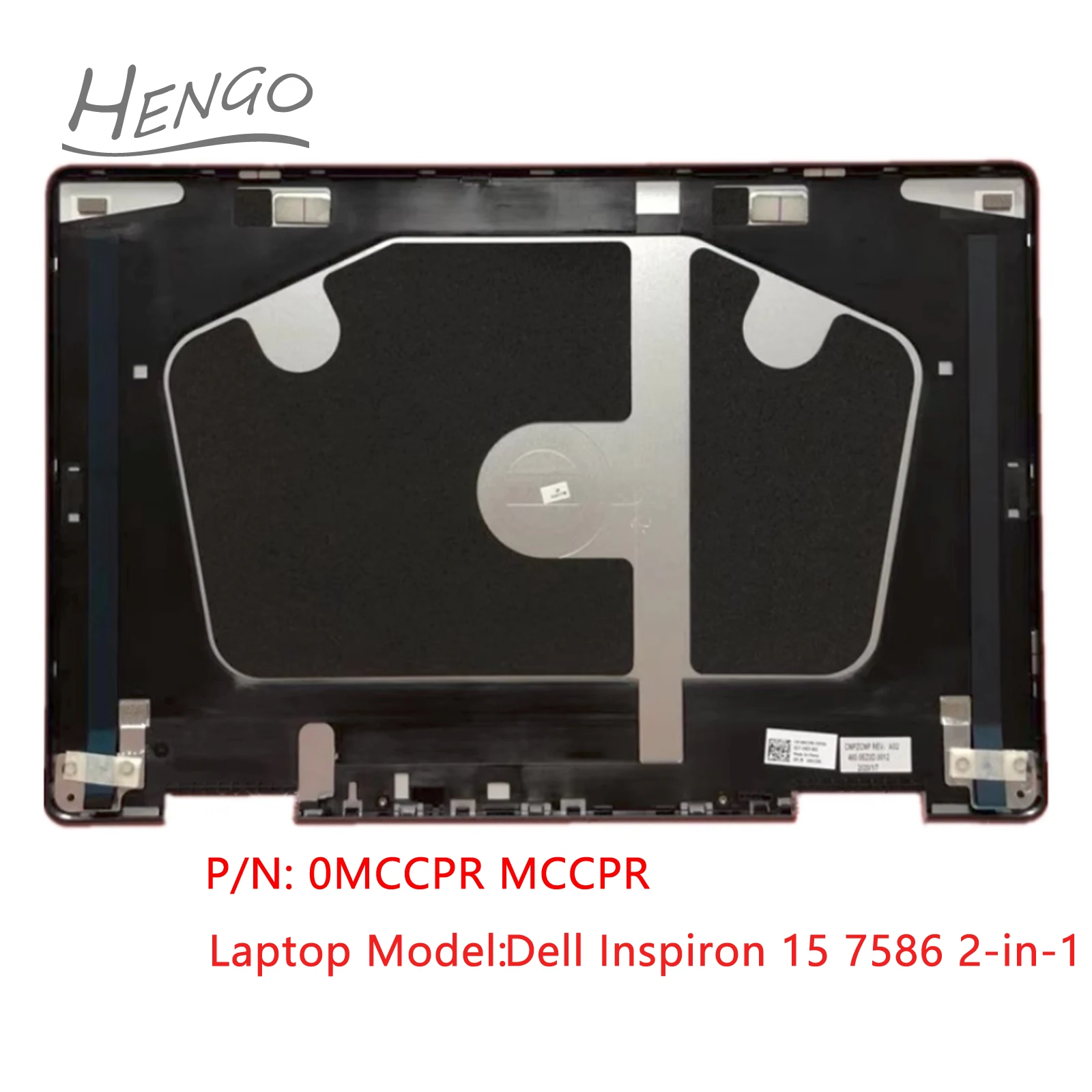 0MCCPR MCCPR Черный Оригинальный новый для Dell Inspiron 15 7586 2-в-1 верхний корпус Задняя крышка с ЖК-дисплеем Задняя крышка