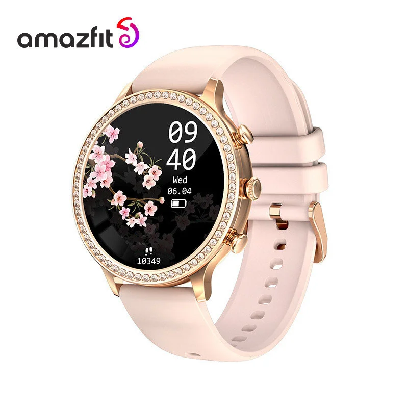 2023 Модные Умные Часы Amazfit Для женщин С Большим Экраном BT Call Мониторинг Состояния Сердечного Ритма Для Huawei Xiaomi Apple Smart Watch