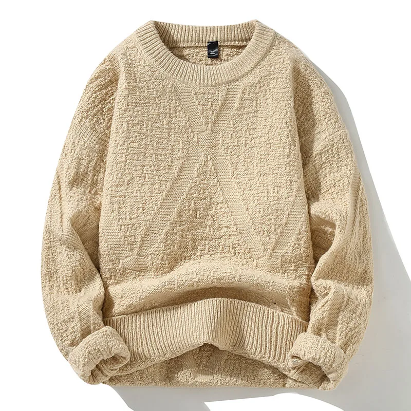 2023 Новый Осенне-Зимний Корейский Модный Кашемировый свитер для мужчин, высококачественные Мужские пуловеры, свитера, Мягкие теплые Мужские Рождественские джемперы