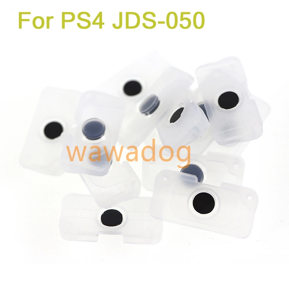 300шт Для PS4 Home Key Прозрачные Токопроводящие Резиновые Накладки Для PS4 JDS-050 055 5.0 Home Key Кнопки Контроллера Контактная Резина