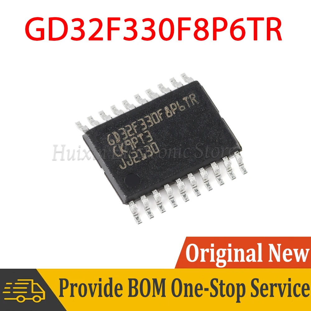 GD32F330F8P6TR 32F330F8P6TR TSSOP-20 SMD Новый и оригинальный чипсет IC