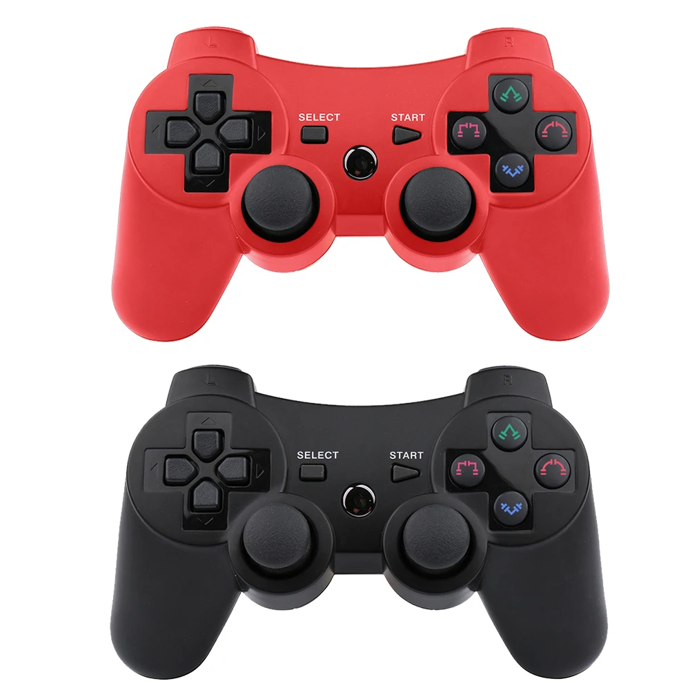ISHAKO Wireless Gaming 2 Pack Контроллер для PS3 Bluetooth-4.0 Геймпад для Игрового Джойстика Sony Playstation 3