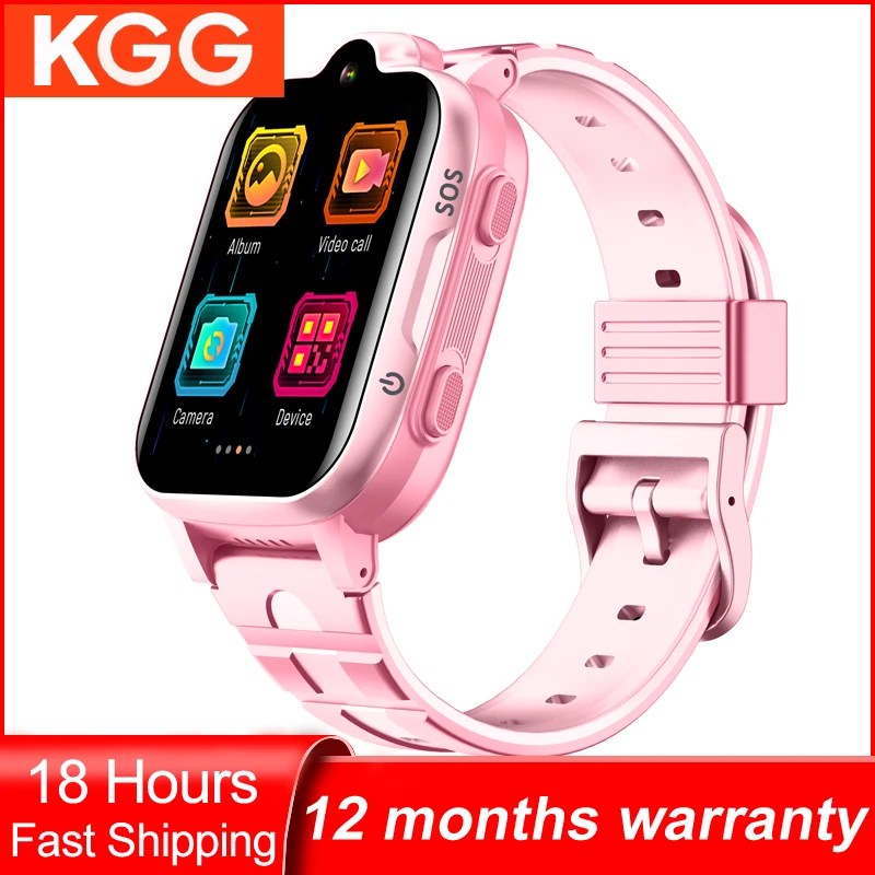 K15 4G Детские умные часы Телефон GPS трекер SOS HD Видеозвонок Сенсорный экран IP67 Водонепроницаемый Обратный звонок Детские умные часы для телефонов