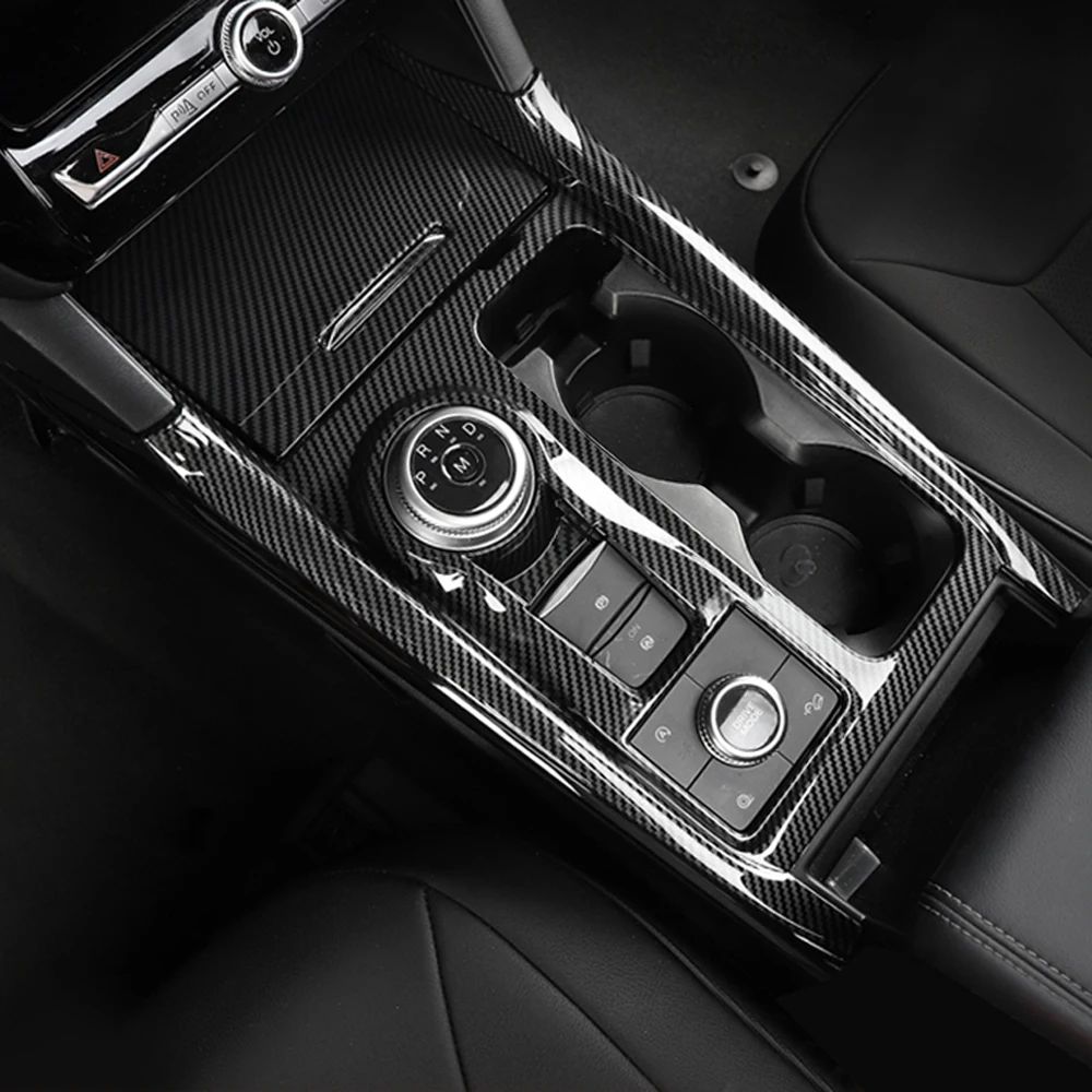 LHD! для Ford Explorer 2020 2021 2022 Аксессуары ABS внутренняя консоль панель переключения передач Отделка панели для стайлинга автомобилей