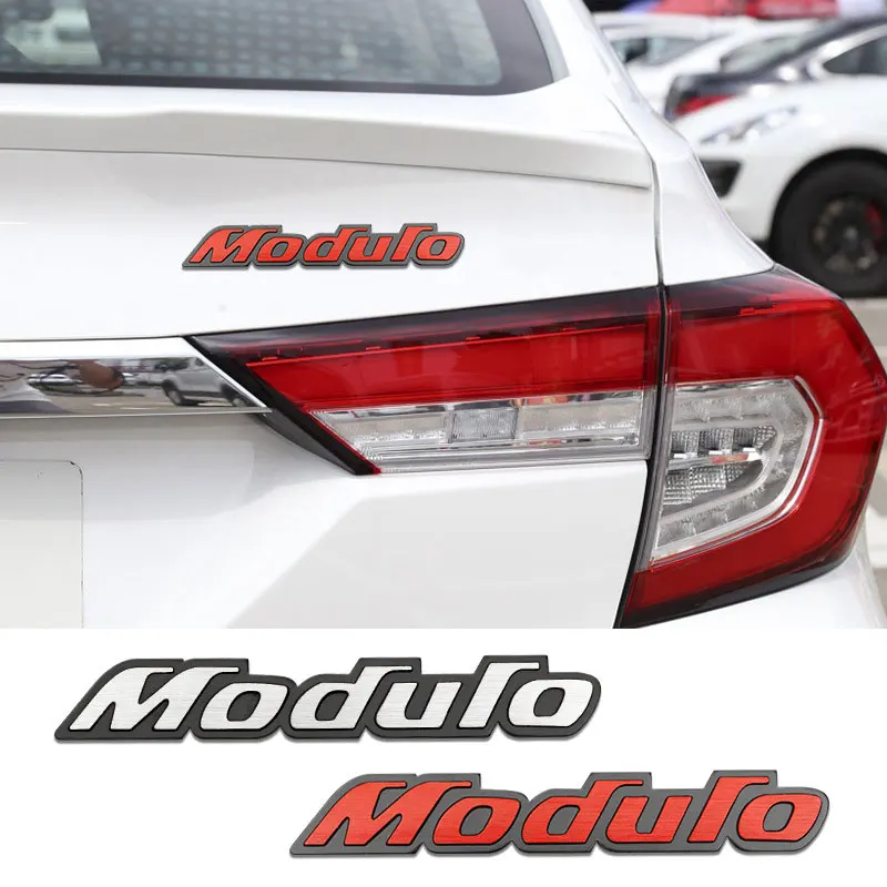 Moduro Подходит для автомобильных наклеек honda moduro Accord Civic Jade Honda из алюминиевого сплава индивидуальные декоративные модифицированные автомобильные наклейки