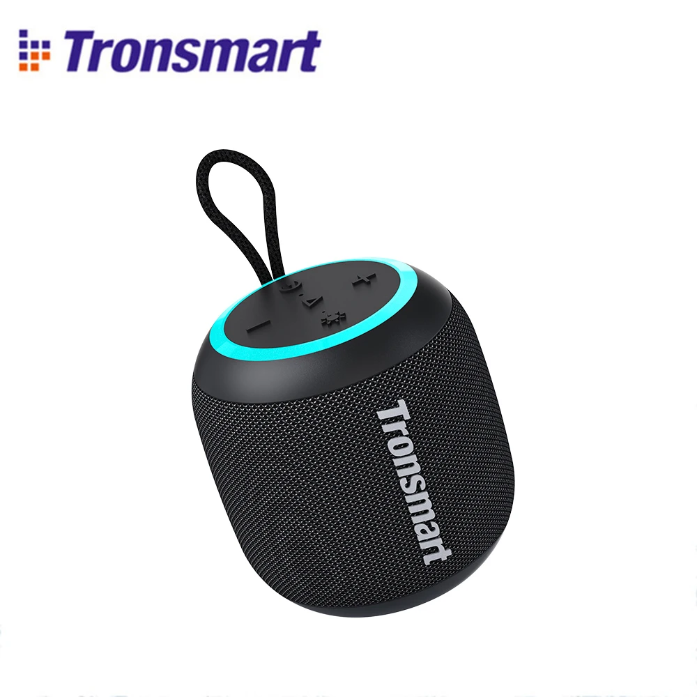 Tronsmart T7 Mini 15 Вт Bluetooth Динамик Открытый Портативный Звук IPX7 Водонепроницаемый Поддержка Голосового Помощника со Светодиодными Режимами Подсветки