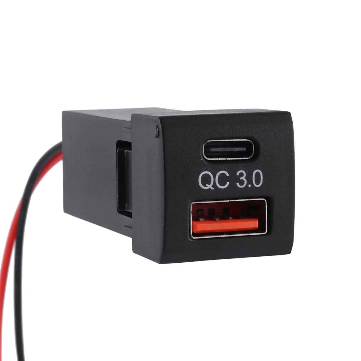 Автомобильное зарядное устройство с двумя USB-разъемами, адаптер PD Type-C для Toyota QC 3.0 Quick Charge