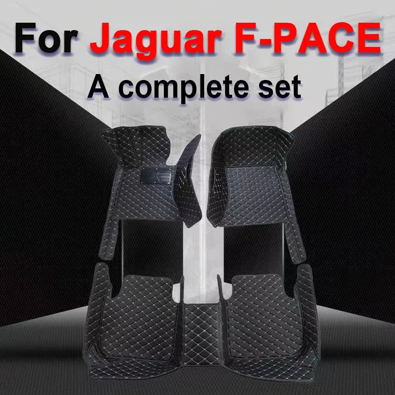 Автомобильные Коврики Для Jaguar F-PACE 2016 2017 2018 2019 2020 Пользовательские Автоматические Накладки Для Ног Автомобильные Ковровые Покрытия Аксессуары Для Интерьера