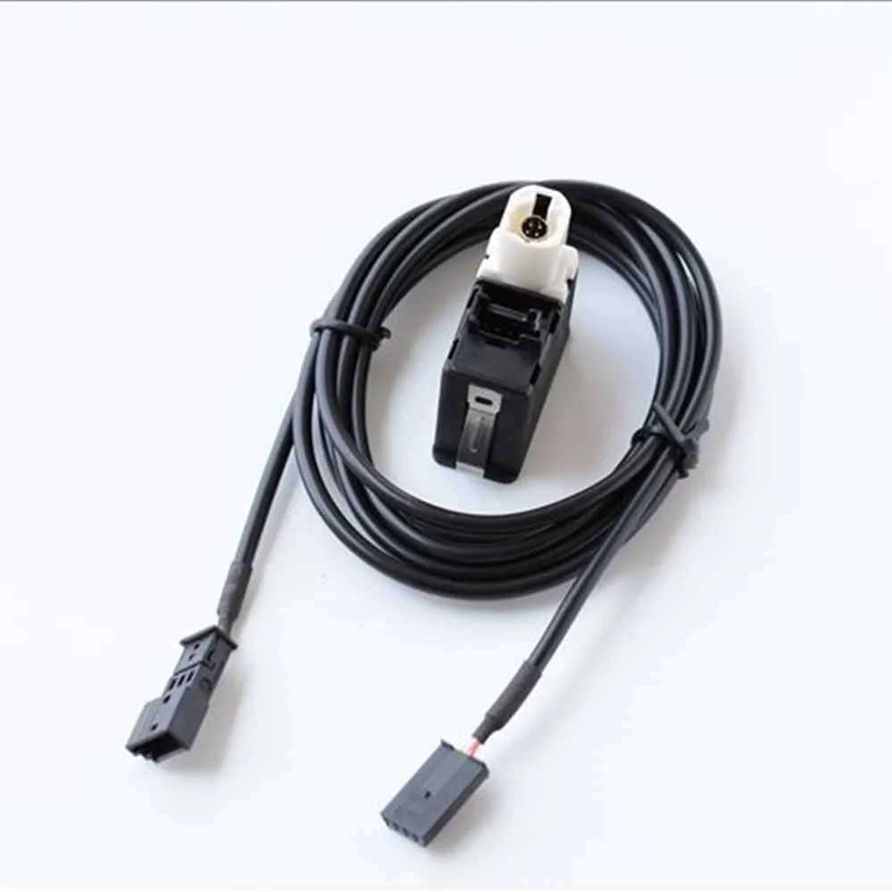 Автомобильный переключатель AUX-In USB Аудиокабель 3Pin Аудио Задний порт для BMW E38 E39 E46 E53 X5