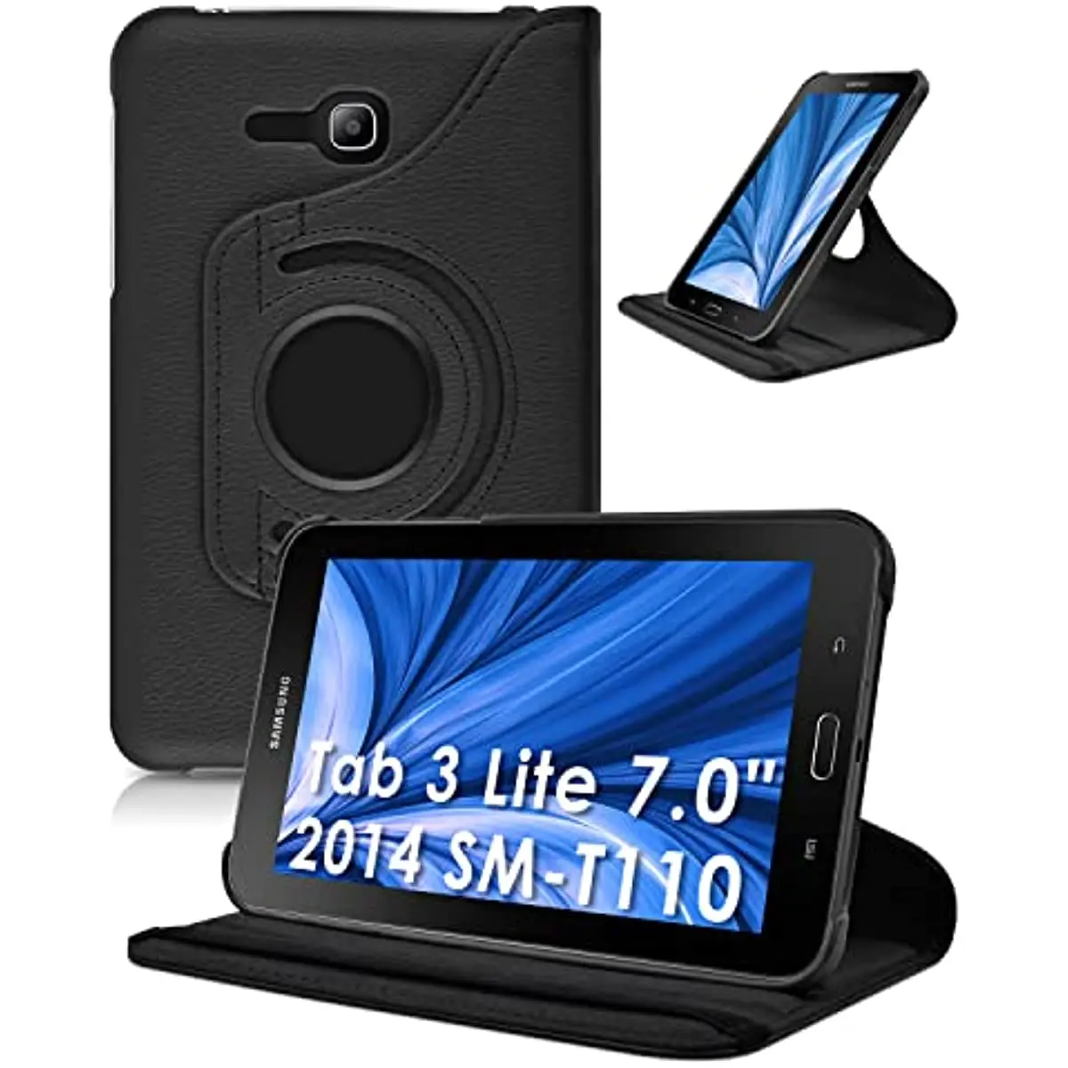 Вращающийся на 360 градусов Чехол Для Samsung Galaxy Tab 3 Lite 7.0 SM-T110/T111 7 