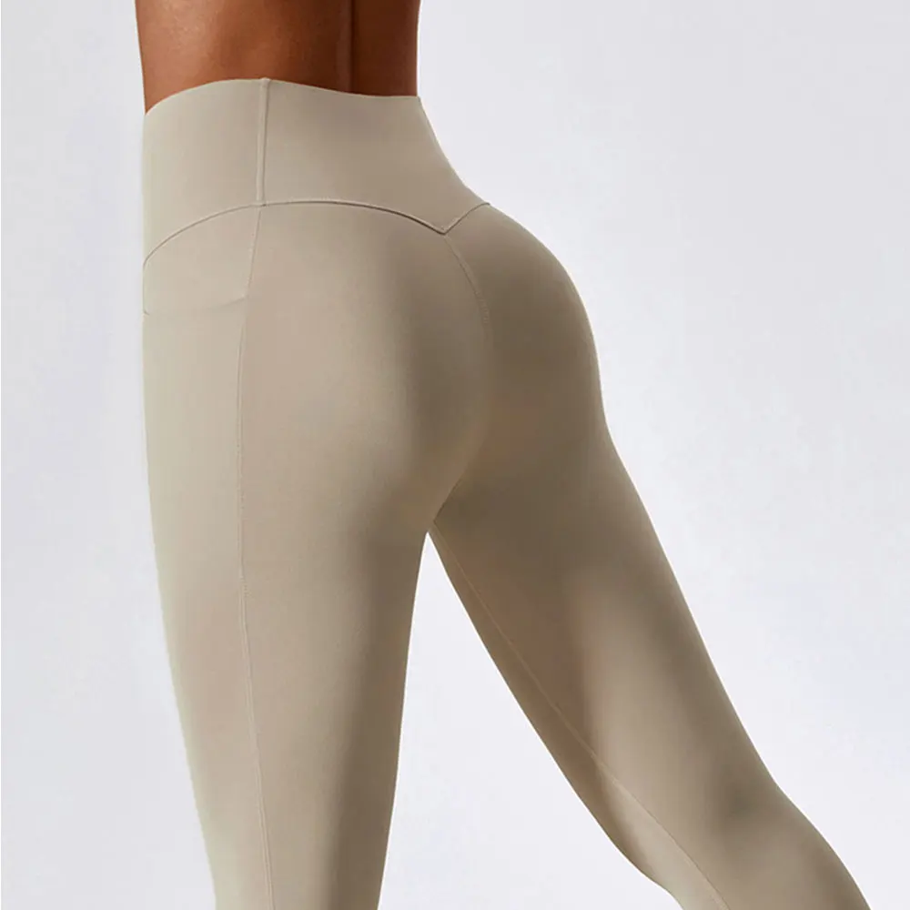 Женские Карманные штаны для йоги с высокой талией, леггинсы для фитнеса с эффектом пуш-ап, женские леггинсы для тренировок, колготки для бега с контролем живота