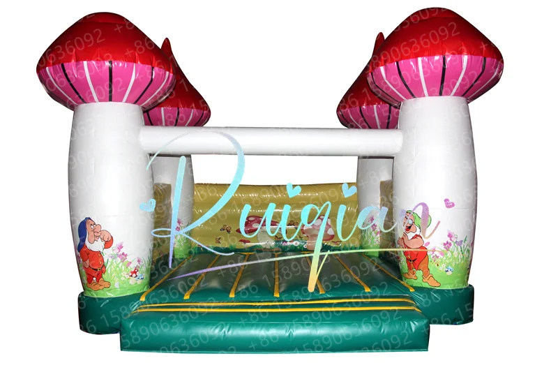 Коммерческий комбинированный надувной замок для прыжков по лунной дорожке, надувной домик для детей и взрослых
