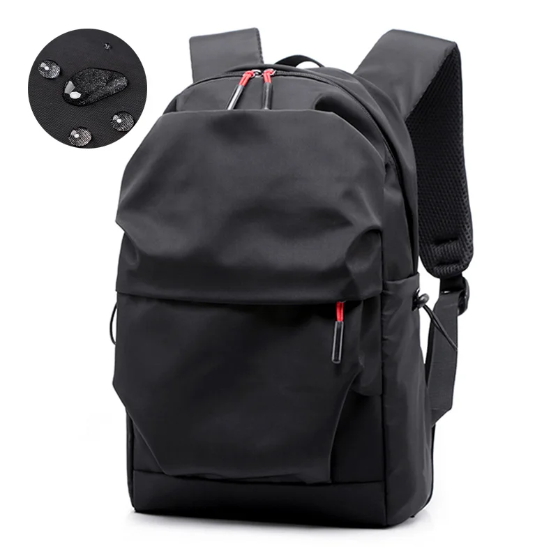 Многофункциональный Компьютерный Водонепроницаемый Рюкзак, мужские Роскошные Студенческие школьные сумки, повседневные плиссированные рюкзаки, 15,6-дюймовая сумка для ноутбука