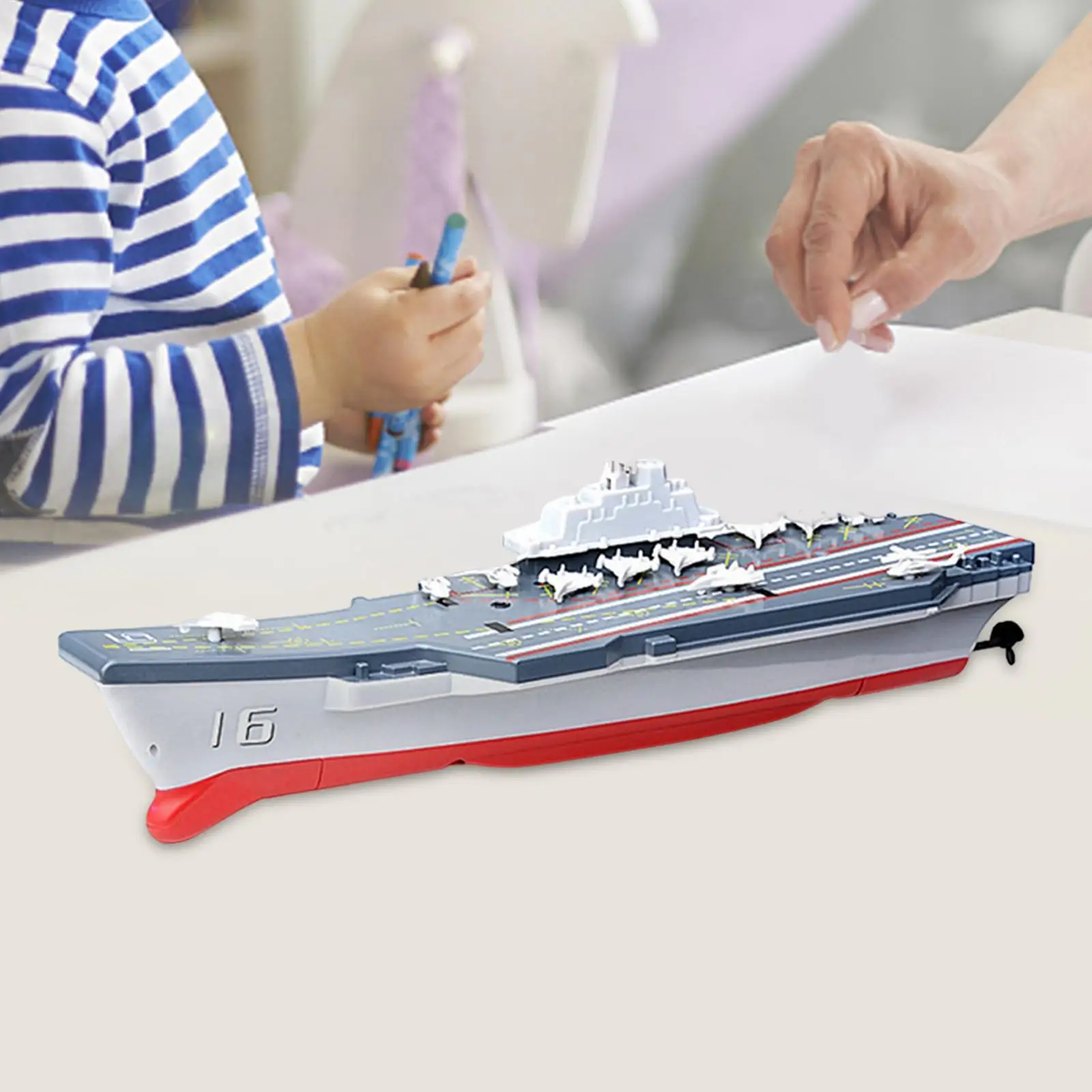 Модель корабля с дистанционным управлением, модель-переноска для спальни, настольные подарки для взрослых