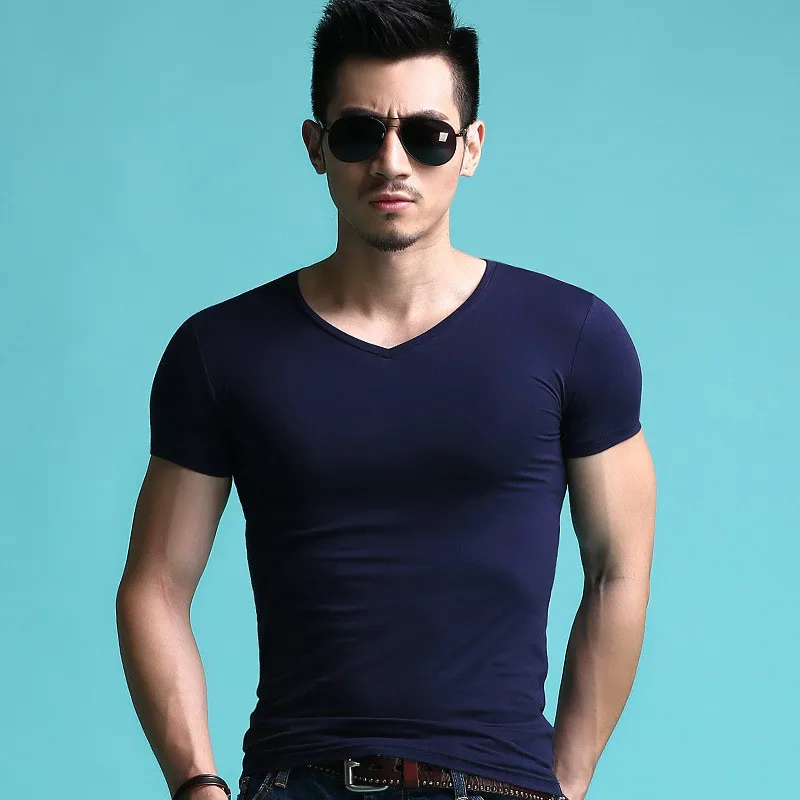 Мужская летняя футболка H062, новая мужская летняя хлопковая студенческая рубашка с короткими рукавами, мужская футболка tide