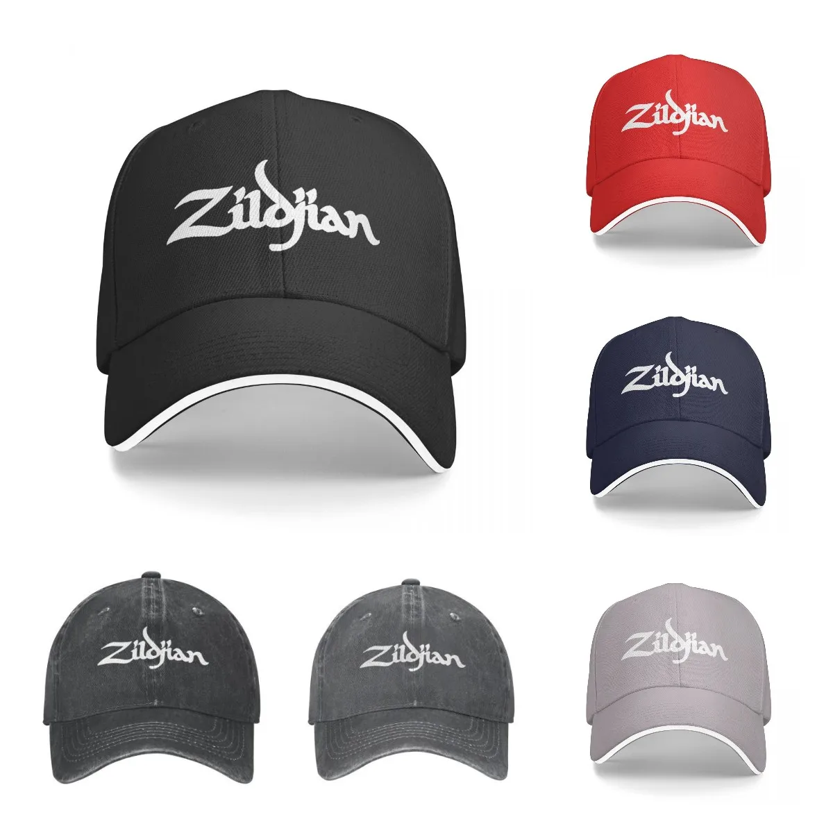 Новая мужская бейсболка Zildjian Модные солнцезащитные кепки Кепки для мужчин и женщин