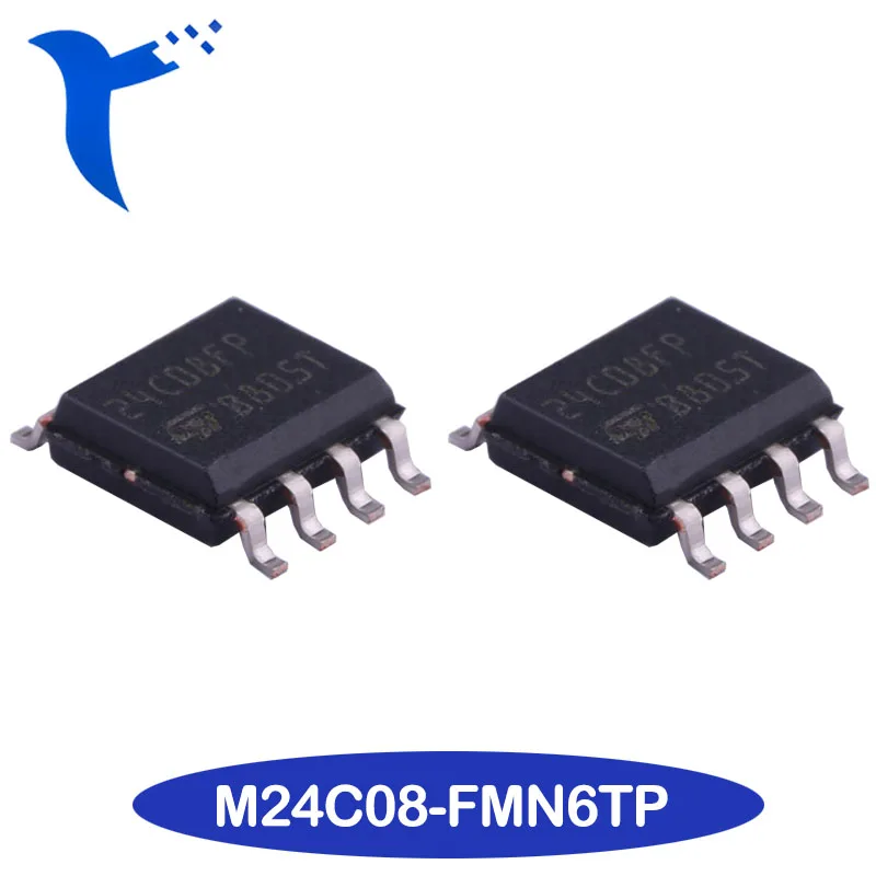 Новый оригинальный пакет M24C08-FMN6TP с чипом памяти SOIC-8