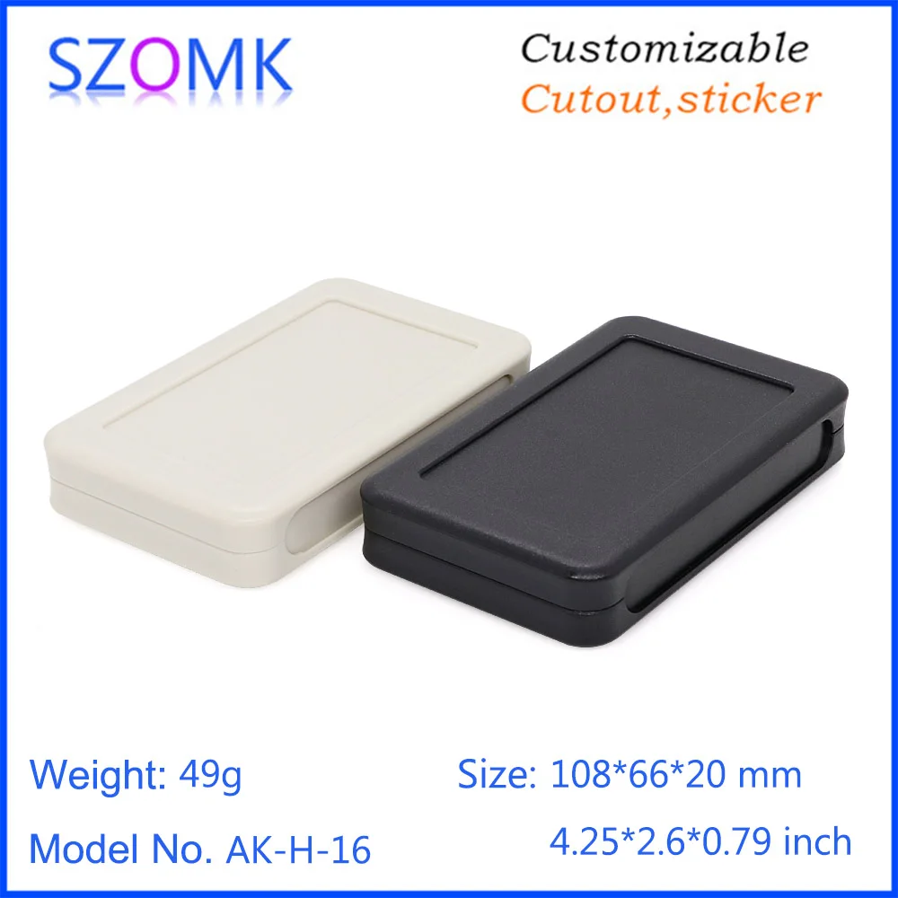 Пластиковый корпус электронного прибора SZOMK 1Pcs108*66*20 мм пластиковая коробка для корпуса электроники коробка устройства управления розеткой