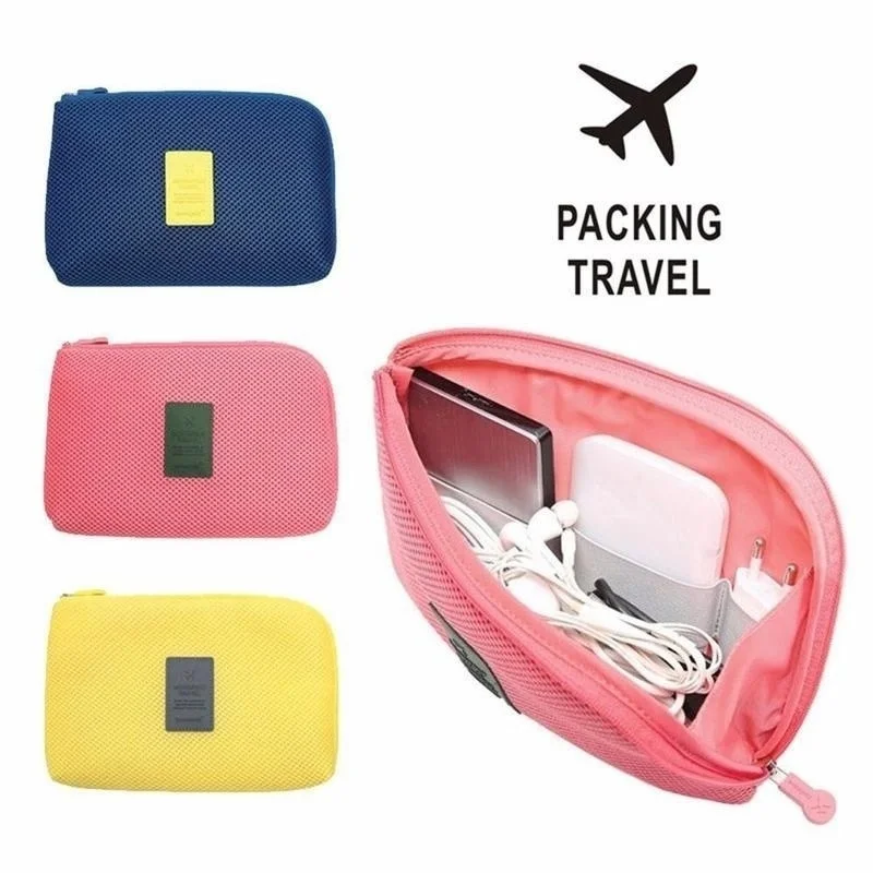 Портативный набор, чехол, сумка для губок, сумка для хранения цифровых гаджетов, USB-кабель, наушники, сумка для ручек, дорожная сумка для хранения цифровых данных
