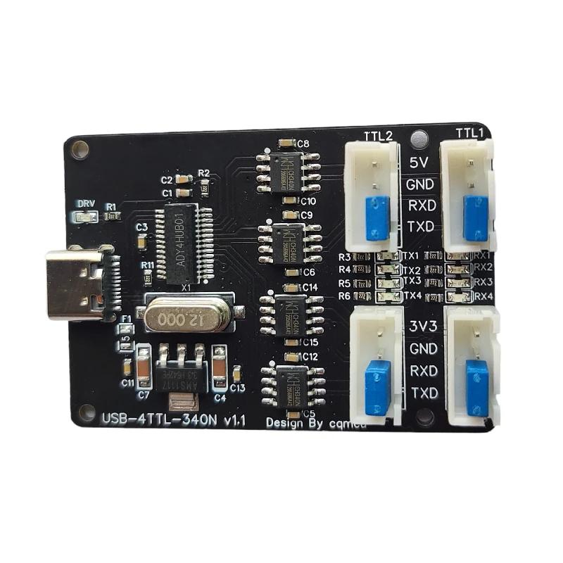 Последовательный порт USB-TTL 4-полосный автономный концентратор CH340