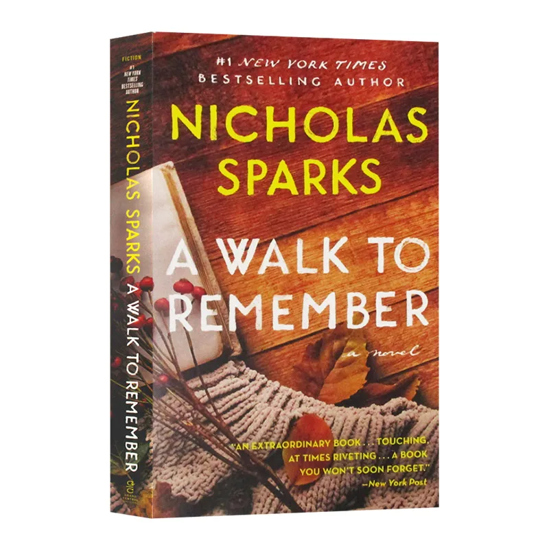 Прогулка на память о Николасе Спарксе, история английского языка для подростков в книгах, Любовные романы 9781538764701