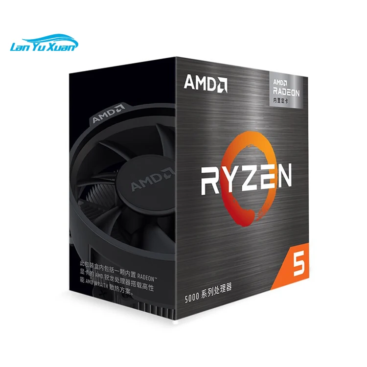 Процессор AMD Ryzen 5 5600G 3,9 ГГц 6 ядер 16 потоков с поддержкой графики Radeon Игровая материнская плата с разъемом AM4
