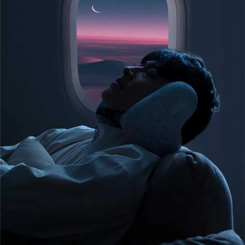 Снотворное Артефакт, шумоподавление, U-образная подушка, защита шеи на 360 °, Предотвращение боли в шее и плечах в самолете, автомобиле, офисе
