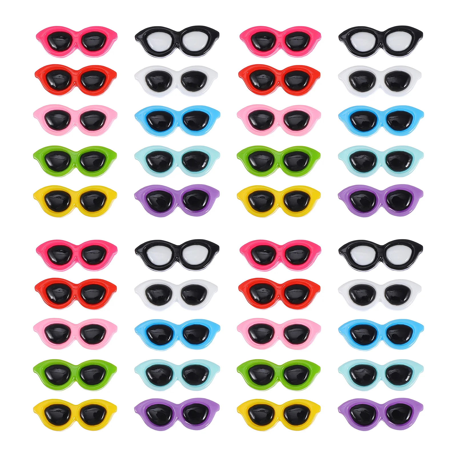 Солнцезащитные очки, заколки для волос, ювелирные изделия, Шармы с плоской спинкой, браслеты для девочек для Скрапбукинга Оптом