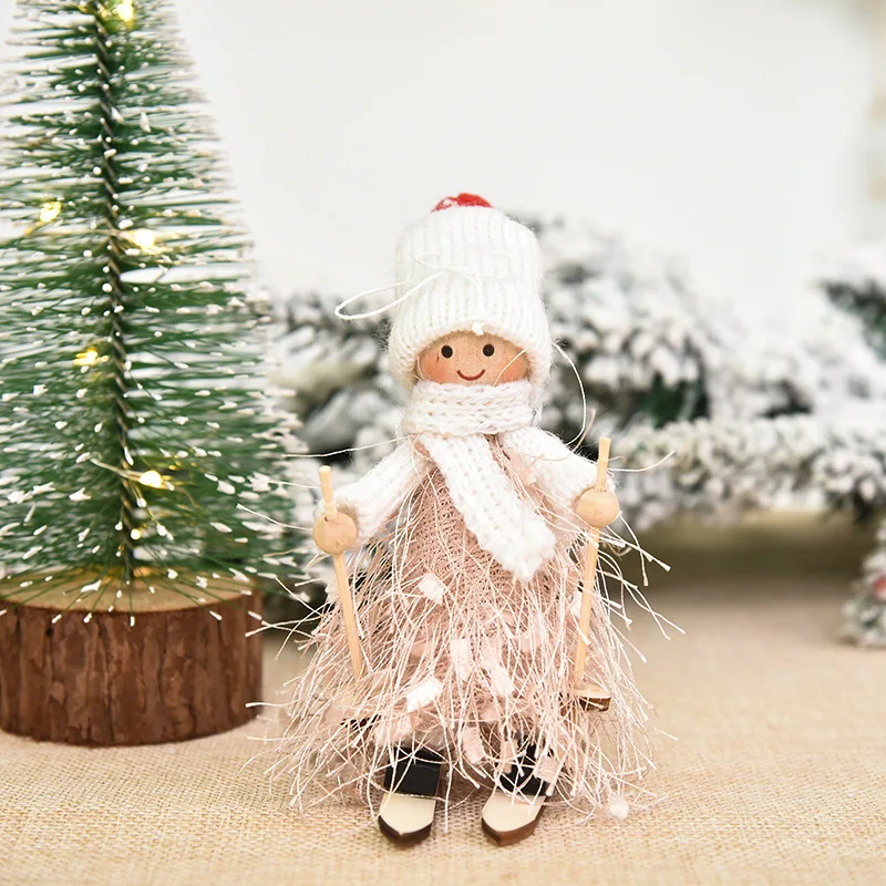 Украшения для Рождественской елки, Милая Рождественская кукла-ангел, Рождественская елка Noel Deco, Рождественское украшение для дома, Натальный декор Navidad