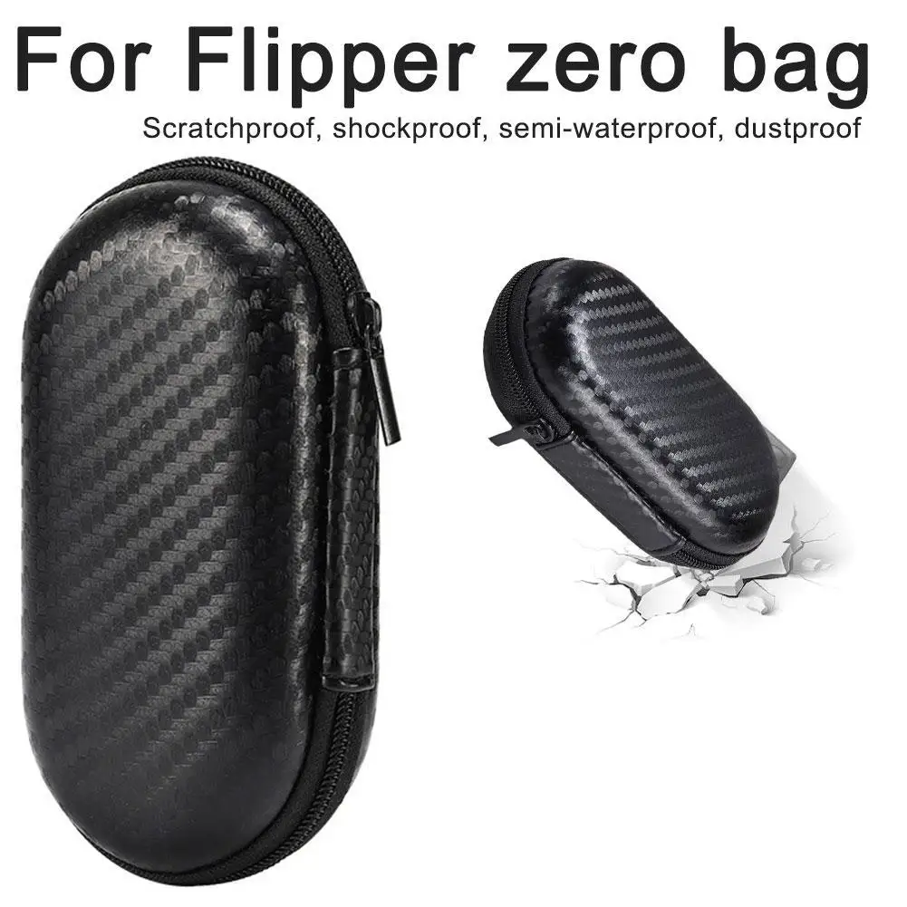 Чехол для переноски игровой консоли Flipper Zero, водонепроницаемый ящик для хранения детской игры Flipper Zero, уличная жесткая сумка для детской игры