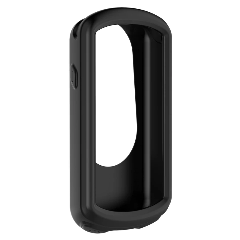 Чехол, совместимый с GPS Garmin Edge 1030 Plus - Силиконовый защитный чехол, водонепроницаемый силиконовый чехол из кремнезема TPU - черный